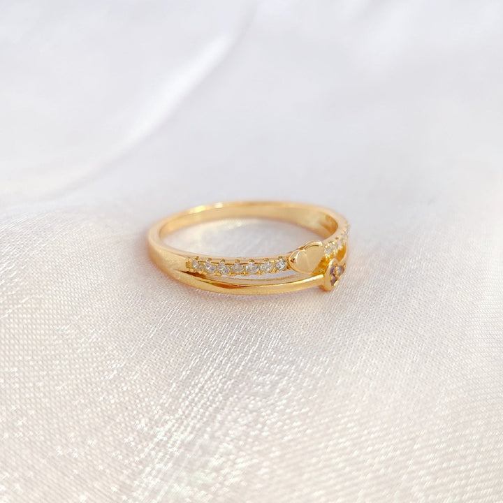 For Daughter- My Heart Will Always Be Tied To Yours Ring