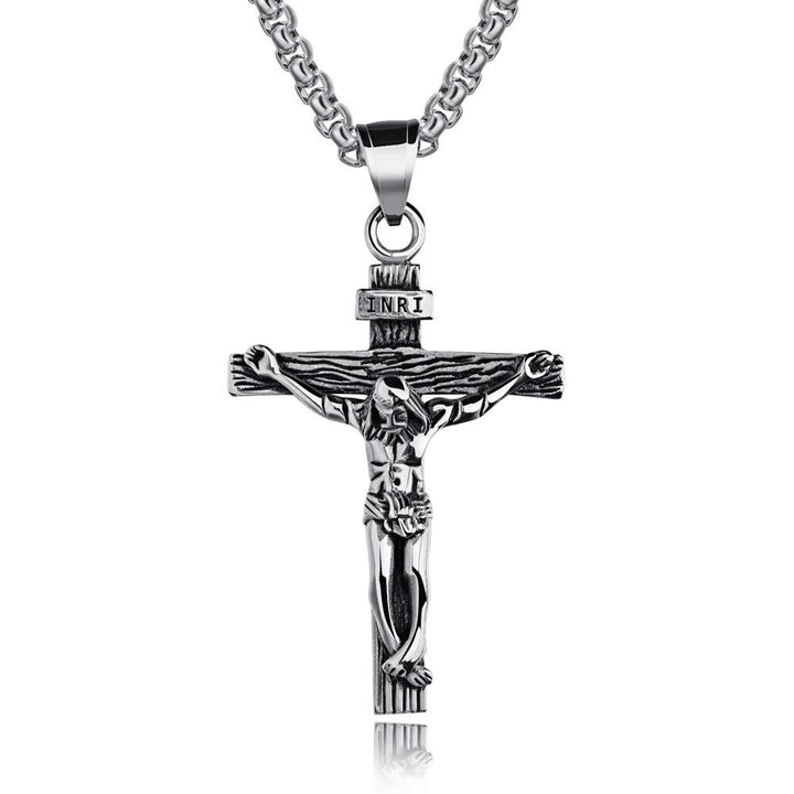Christianartworkshop Jewelry Crucifix Pendant Charm Necklace