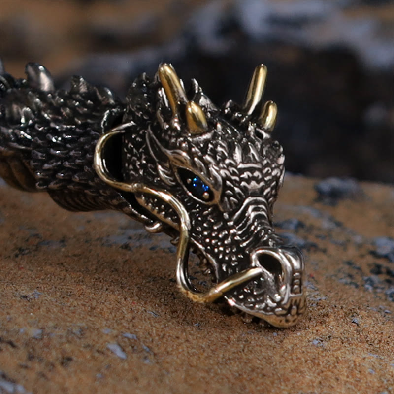 The World Serpent Bracelet | Handcrafted Viking Jewelry
