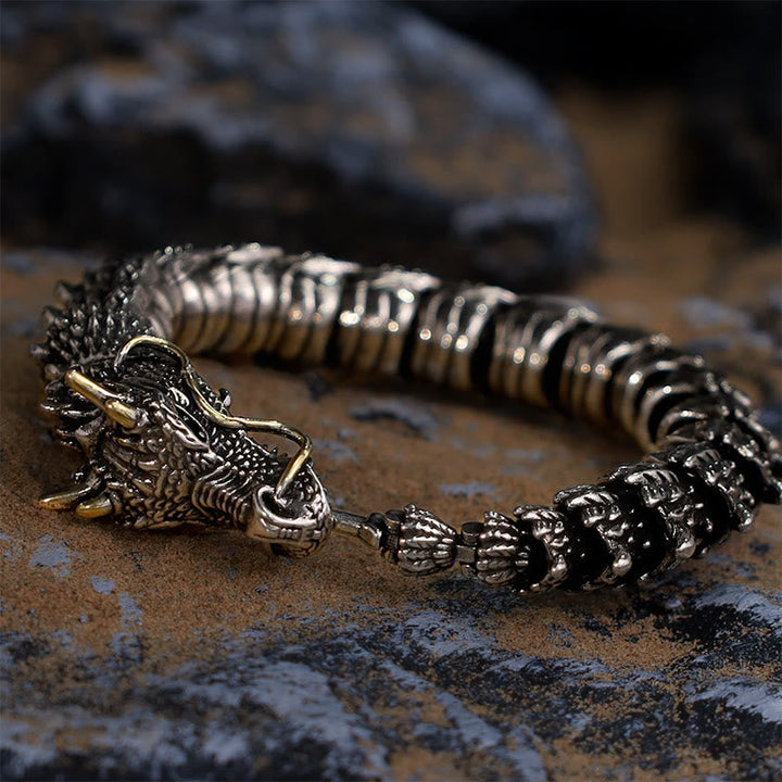 The World Serpent Bracelet | Handcrafted Viking Jewelry