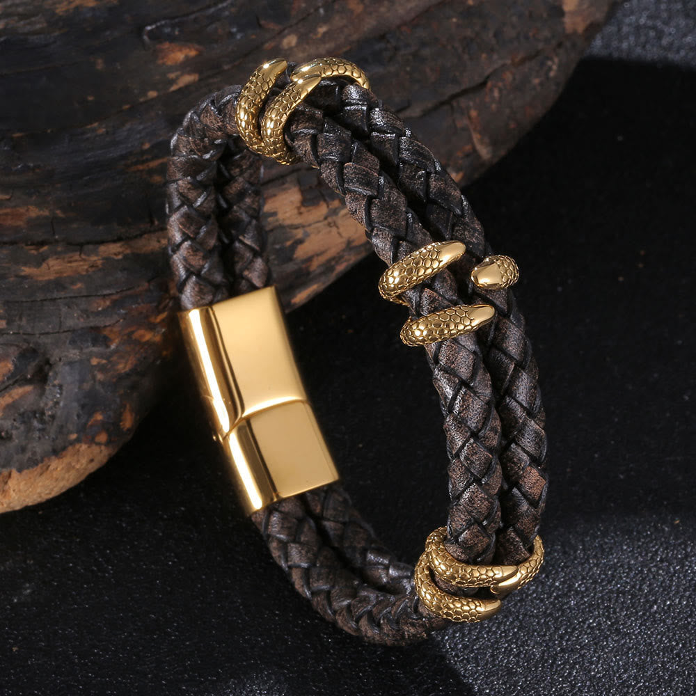 Dragon Claw Double Layer Bracelet