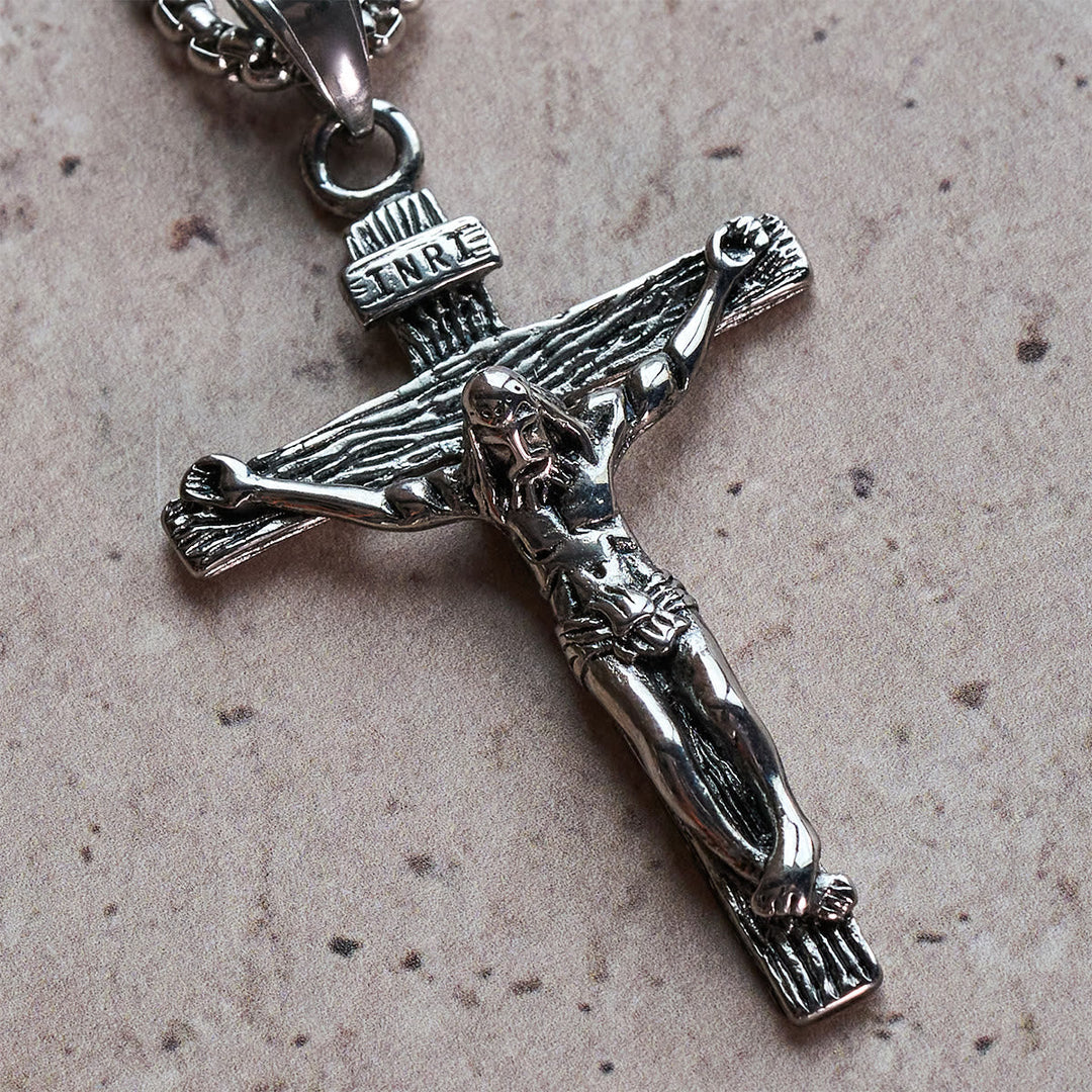 Christianartworkshop Jewelry Crucifix Pendant Charm Necklace