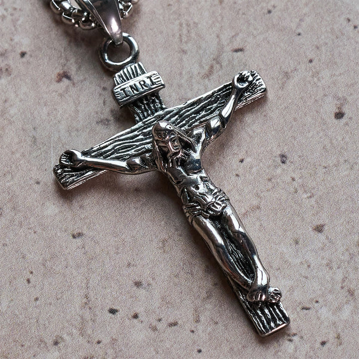 Christianartworkshop Jewelry Crucifix Pendant Charm Necklace