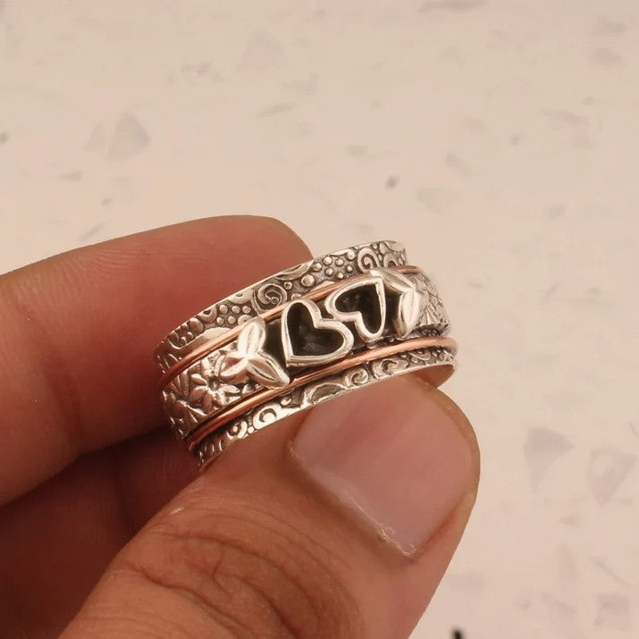 Alaric | Engraved Silver Heritage Ring
