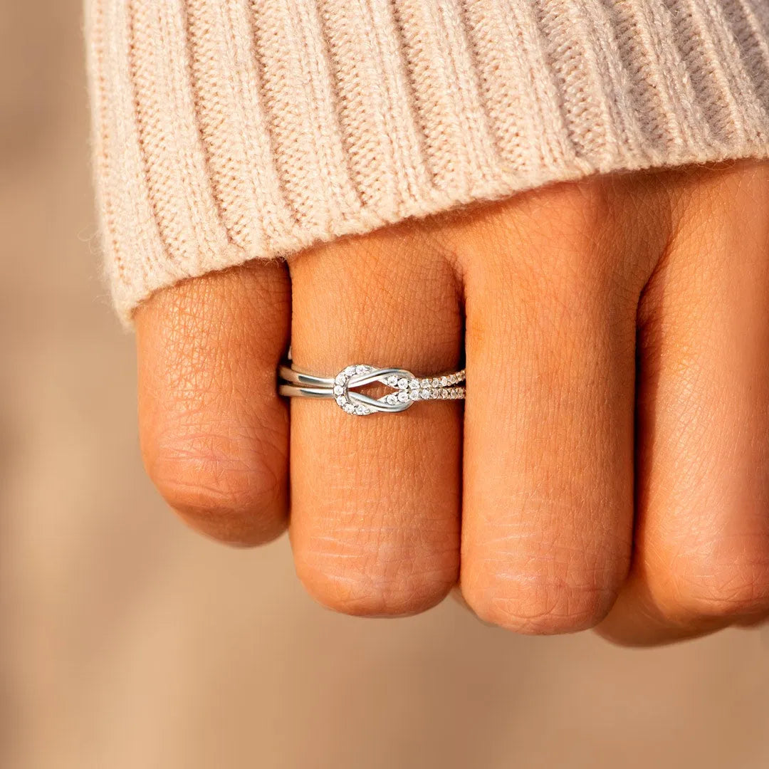 The Love Between Mother And Daughter Is Forever S925 Ring