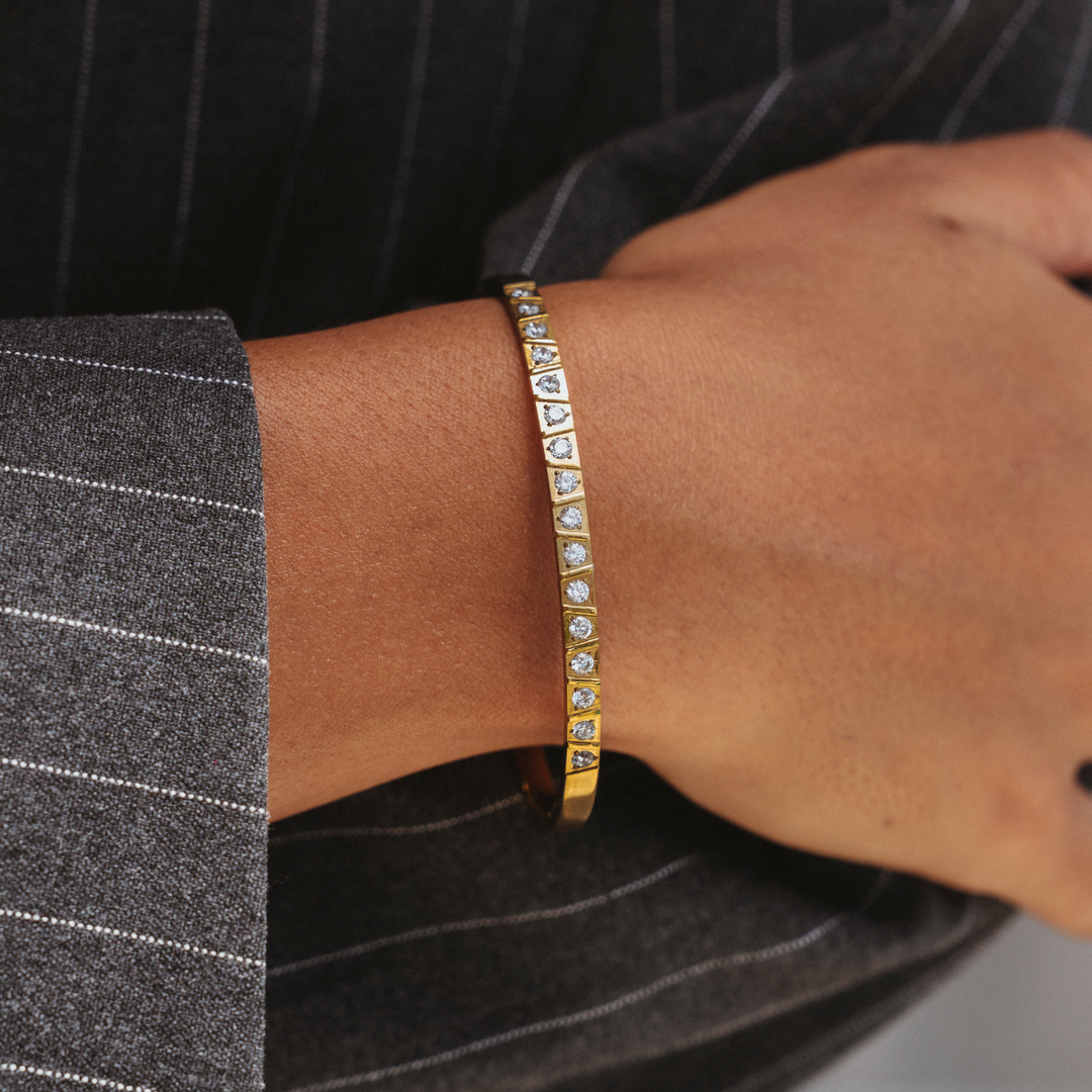 Eleanor | Classic Open Cuff Bracelet