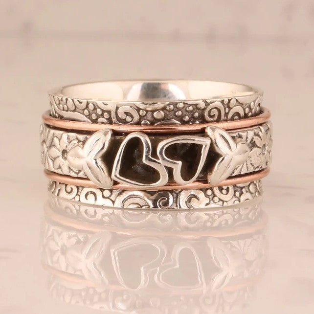 Alaric | Engraved Silver Heritage Ring
