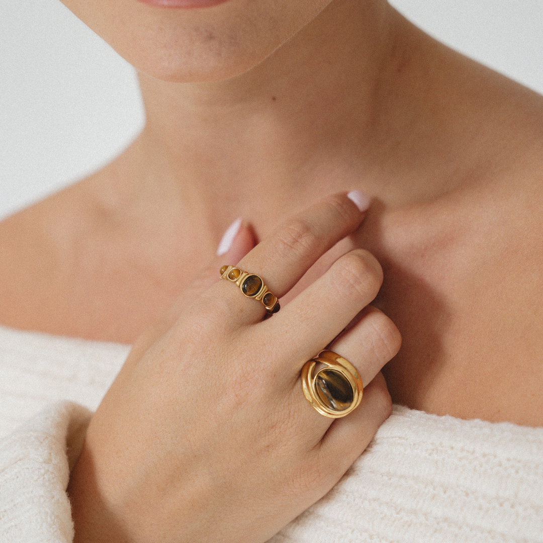 Stella | Dainty Marquise Ring