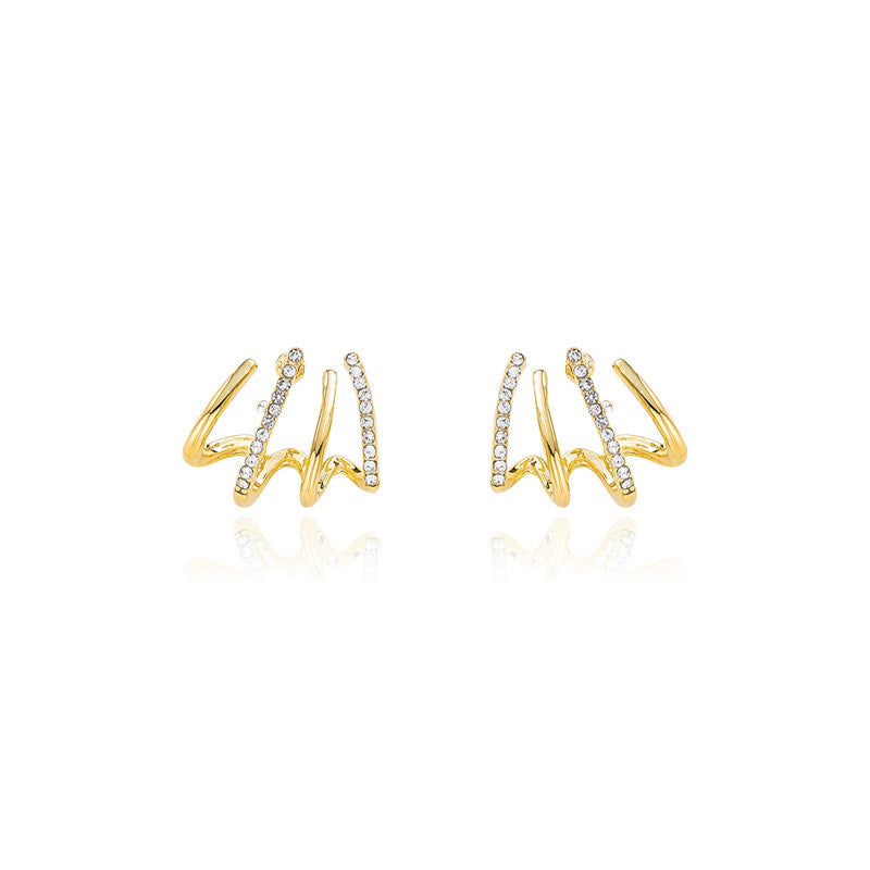 Shiny Crystal Earrings