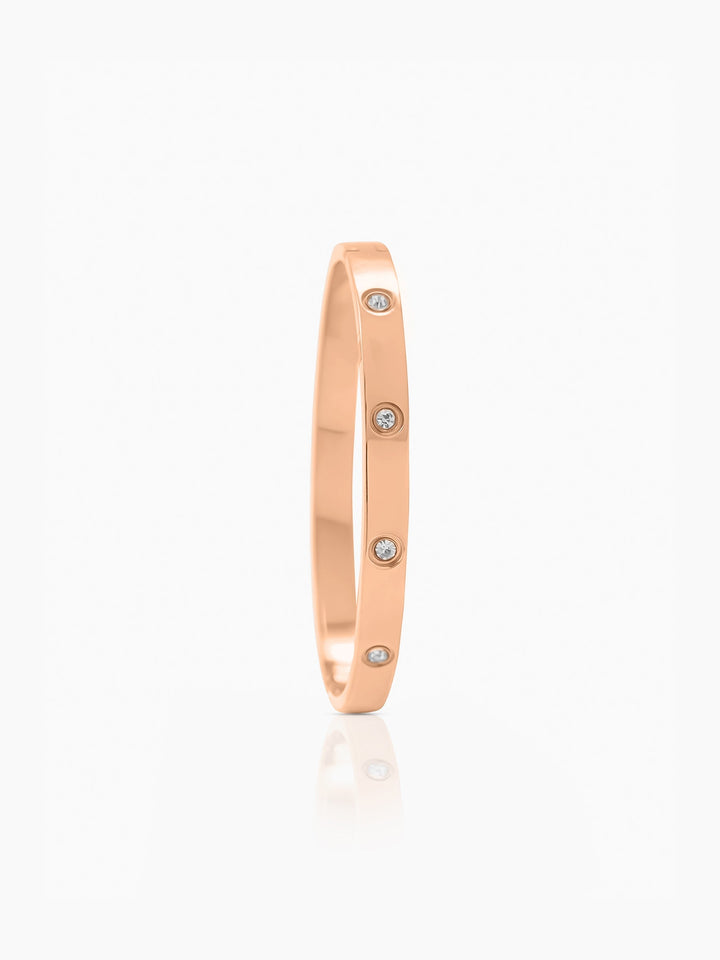 Bree Band Rosegold Plated Bracelet