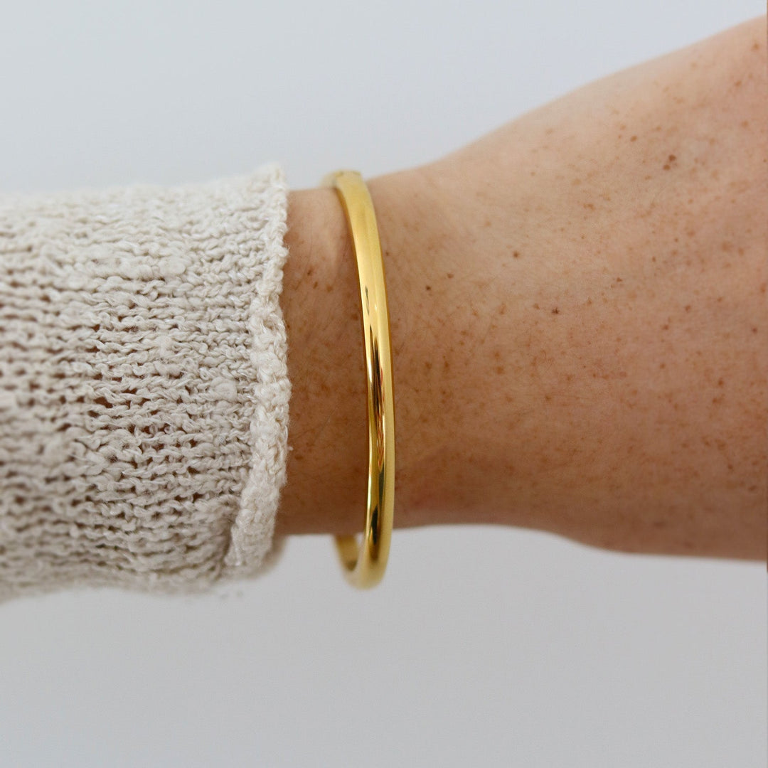 Aria | Timeless Beaded Bangle Bracelet