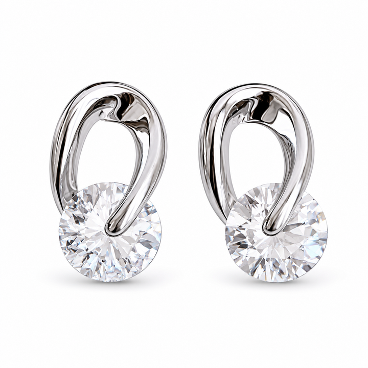 Minimalist Zircon Stud Earrings