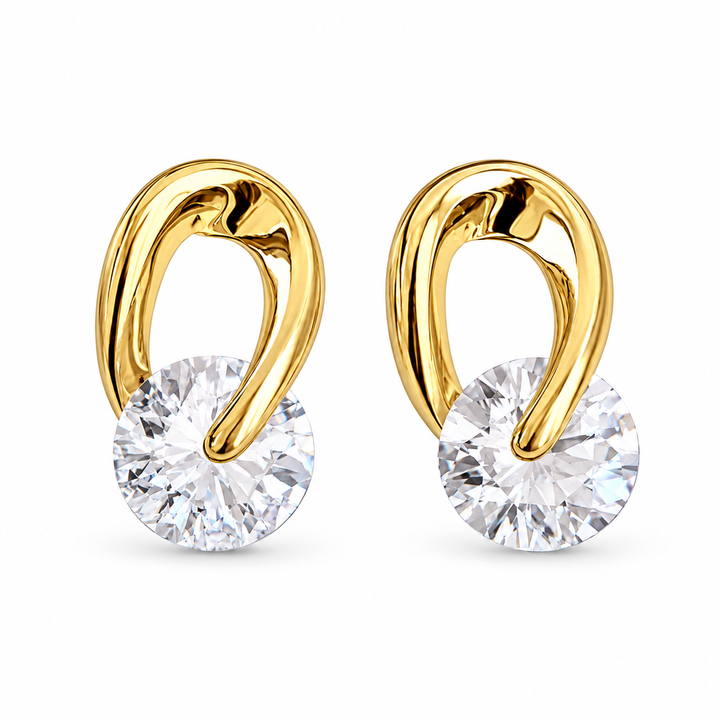 Minimalist Zircon Stud Earrings