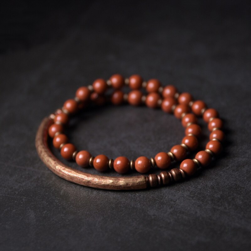 Sigrid | Natural Stones & Copper Handmade Bracelet