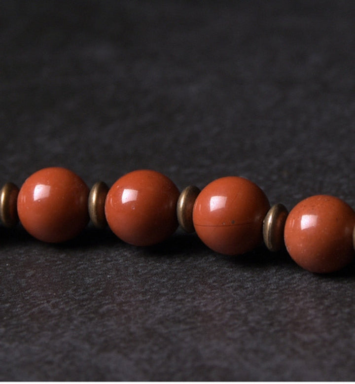 Sigrid | Natural Stones & Copper Handmade Bracelet