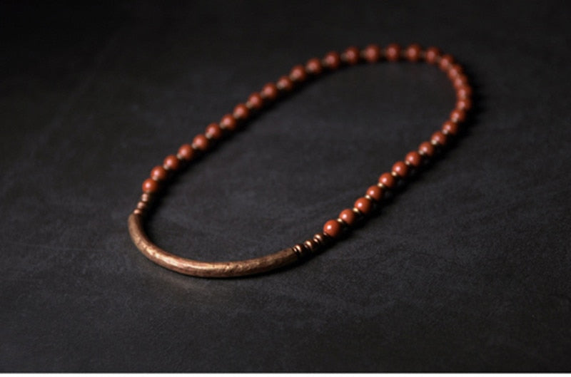 Sigrid | Natural Stones & Copper Handmade Bracelet