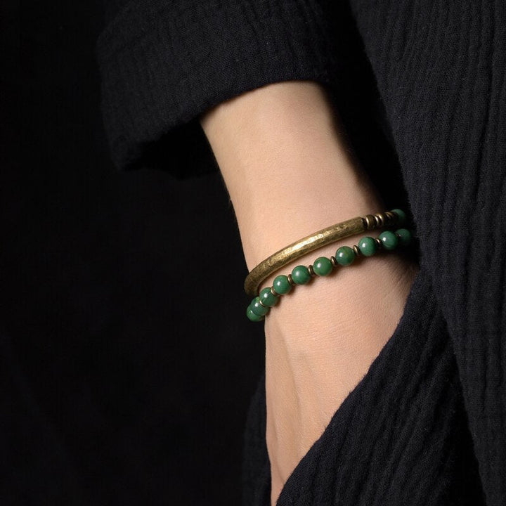 Sigrid | Natural Stones & Copper Handmade Bracelet