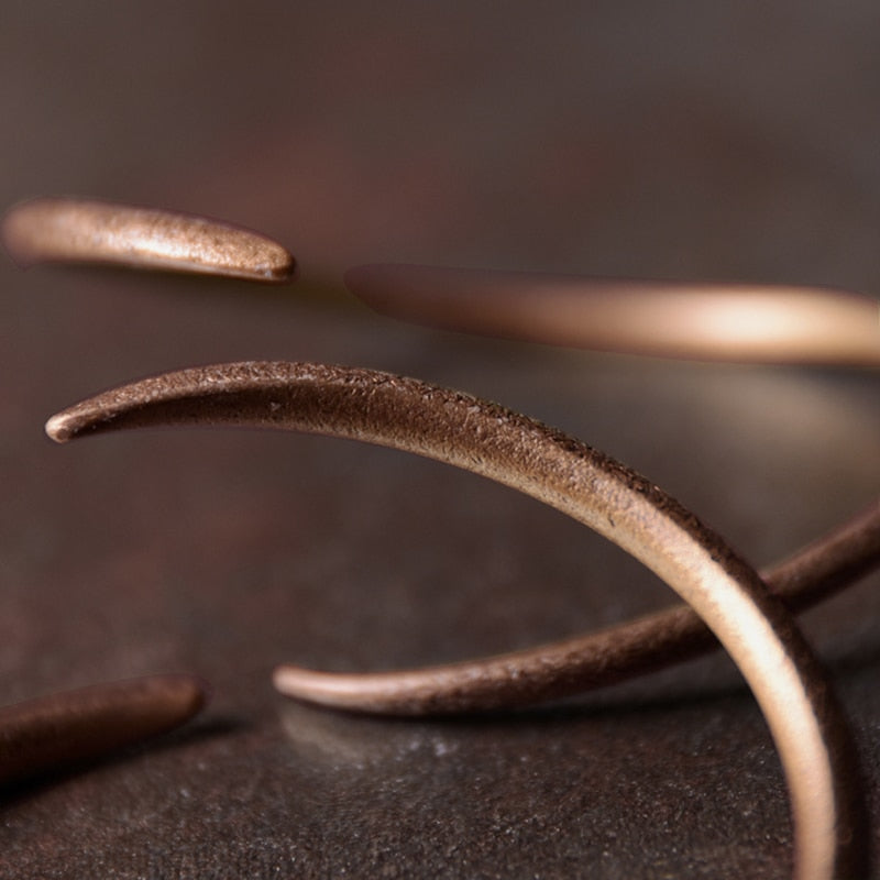 Treena | Handmade Copper Cuff Bracelet