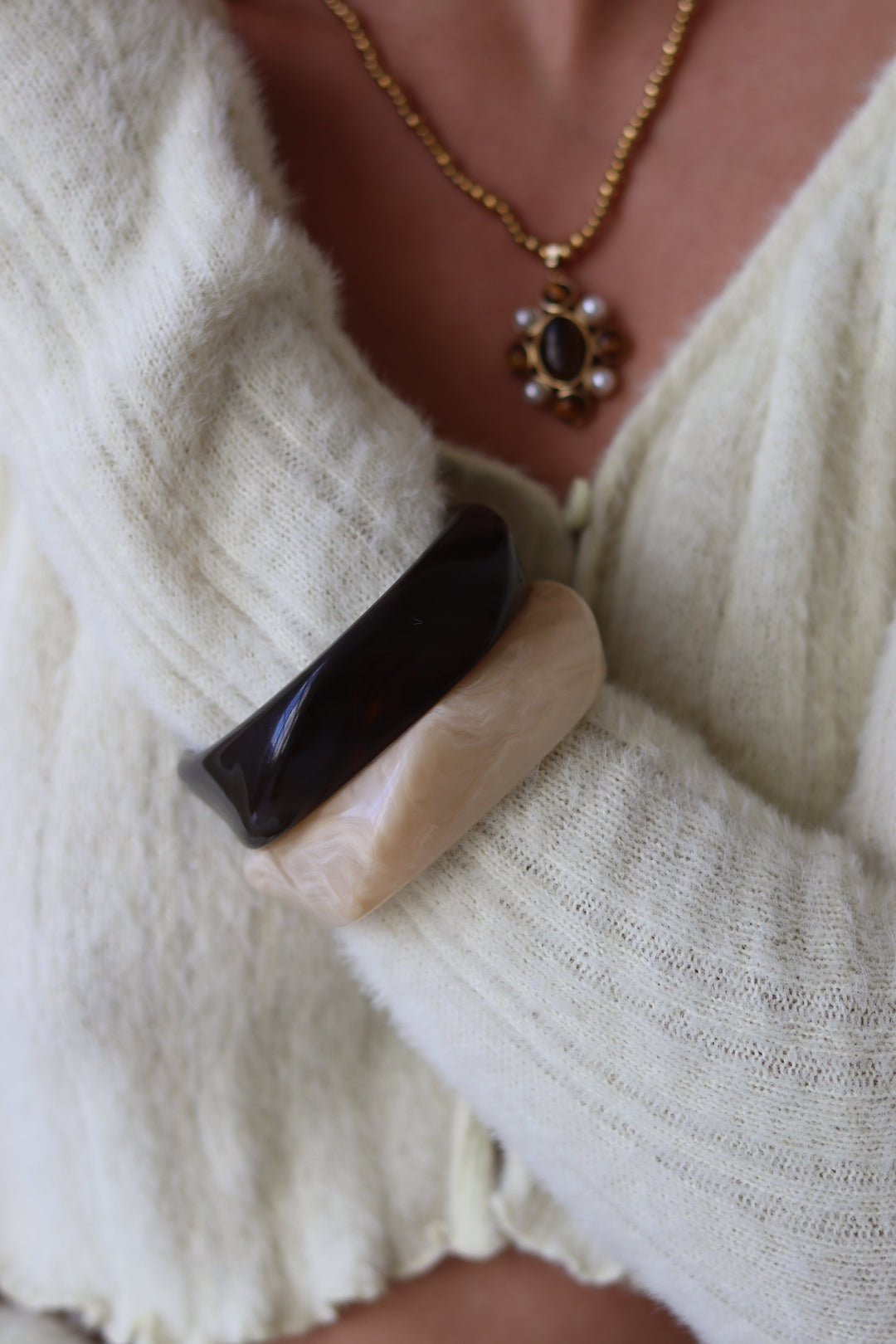 Hazel | Delicate Petal Charm Bracelet