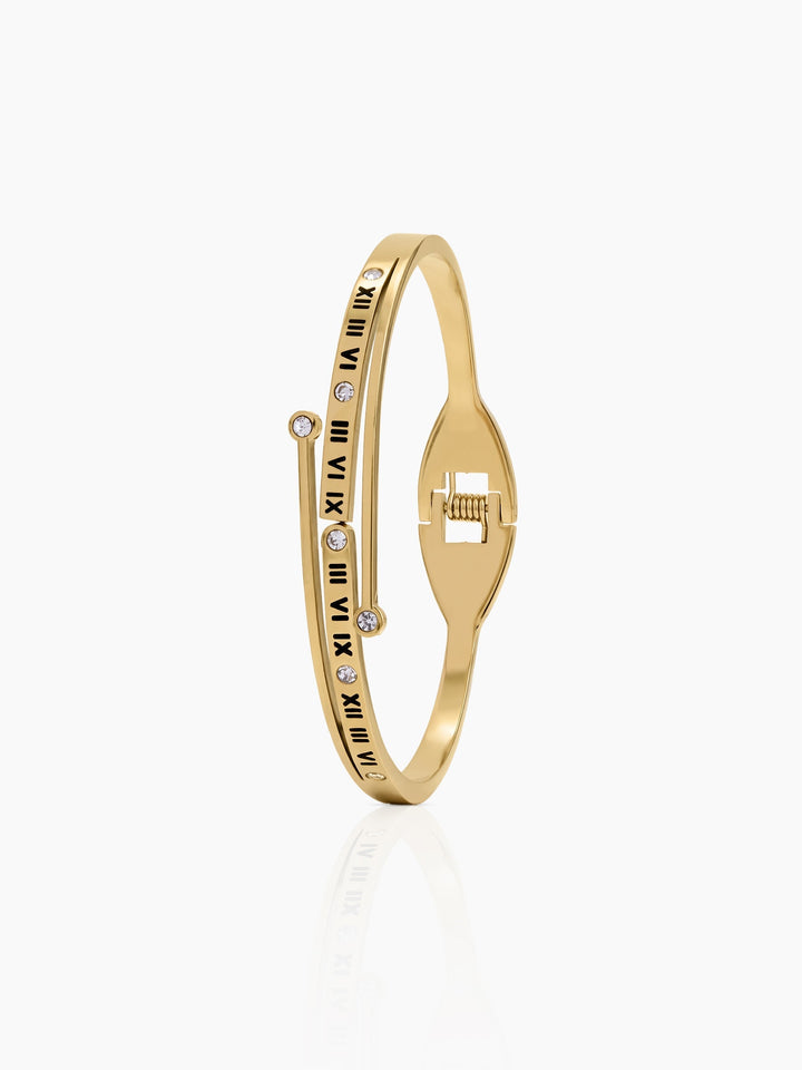 Justina Diamond 18K Gold Plated Small Wrist Bracelet