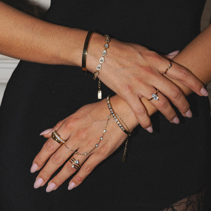 Eleanor | Classic Open Cuff Bracelet