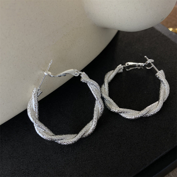 Minimalist Style Hoop Earrings