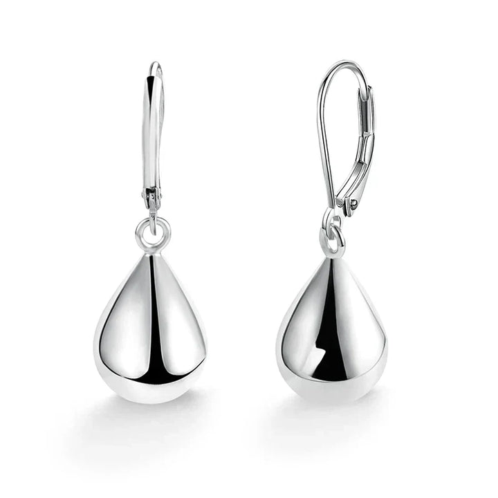 Drop Silver Earrings