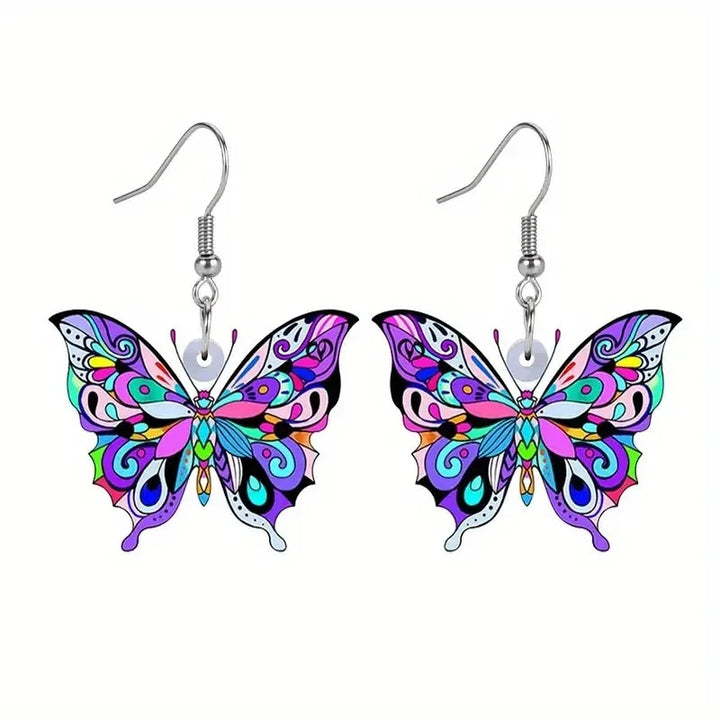 Colorful Butterfly Earrings for Women