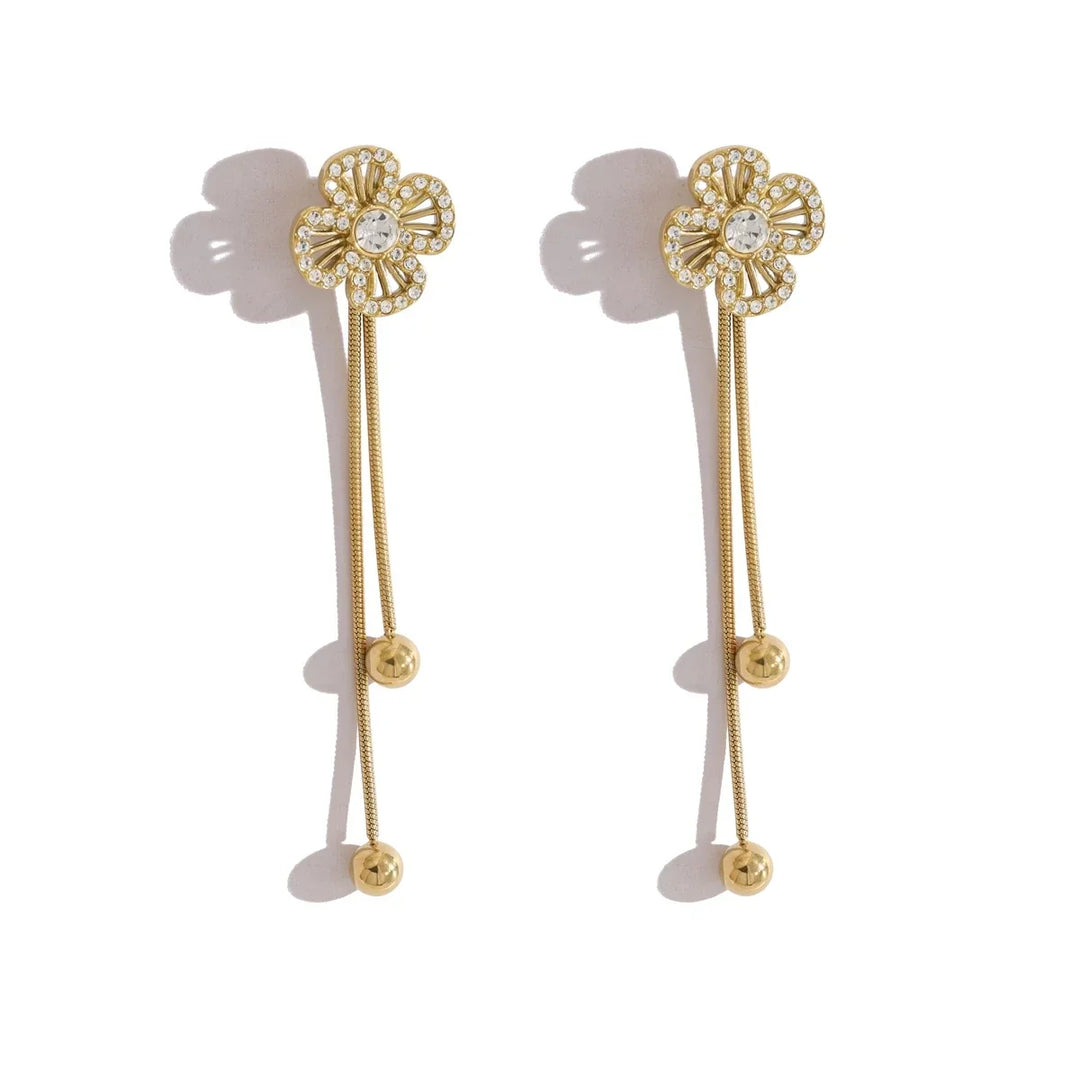 Chérie 18k Gold-Plated Drops