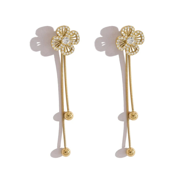 Chérie 18k Gold-Plated Drops