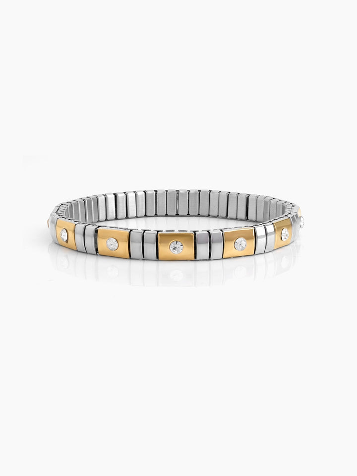Tristan Heart Silver - 18K Gold Plated Bracelet