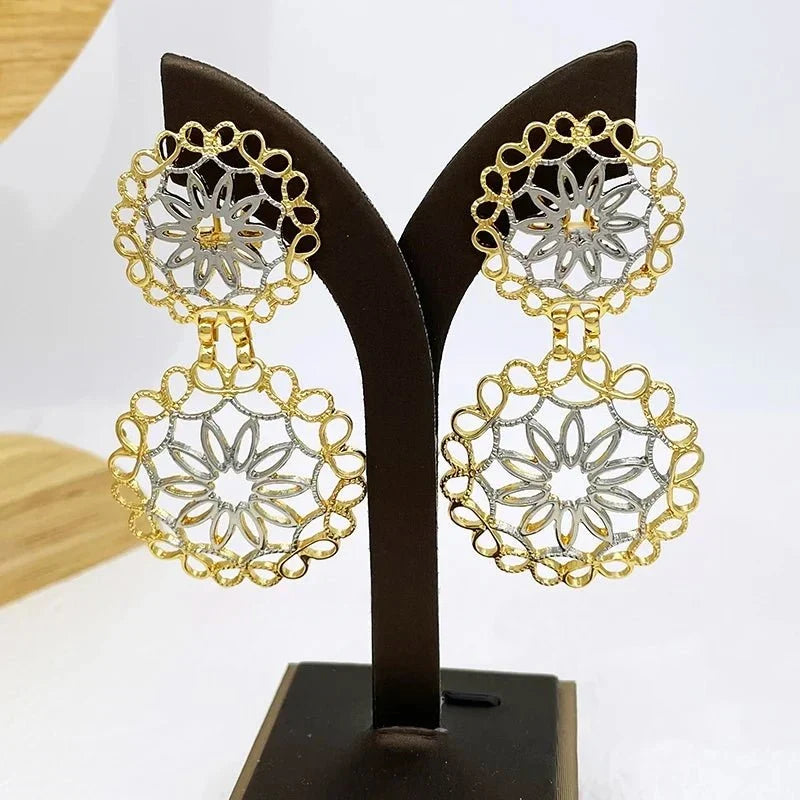 Bold Frequency Geometric Earrings