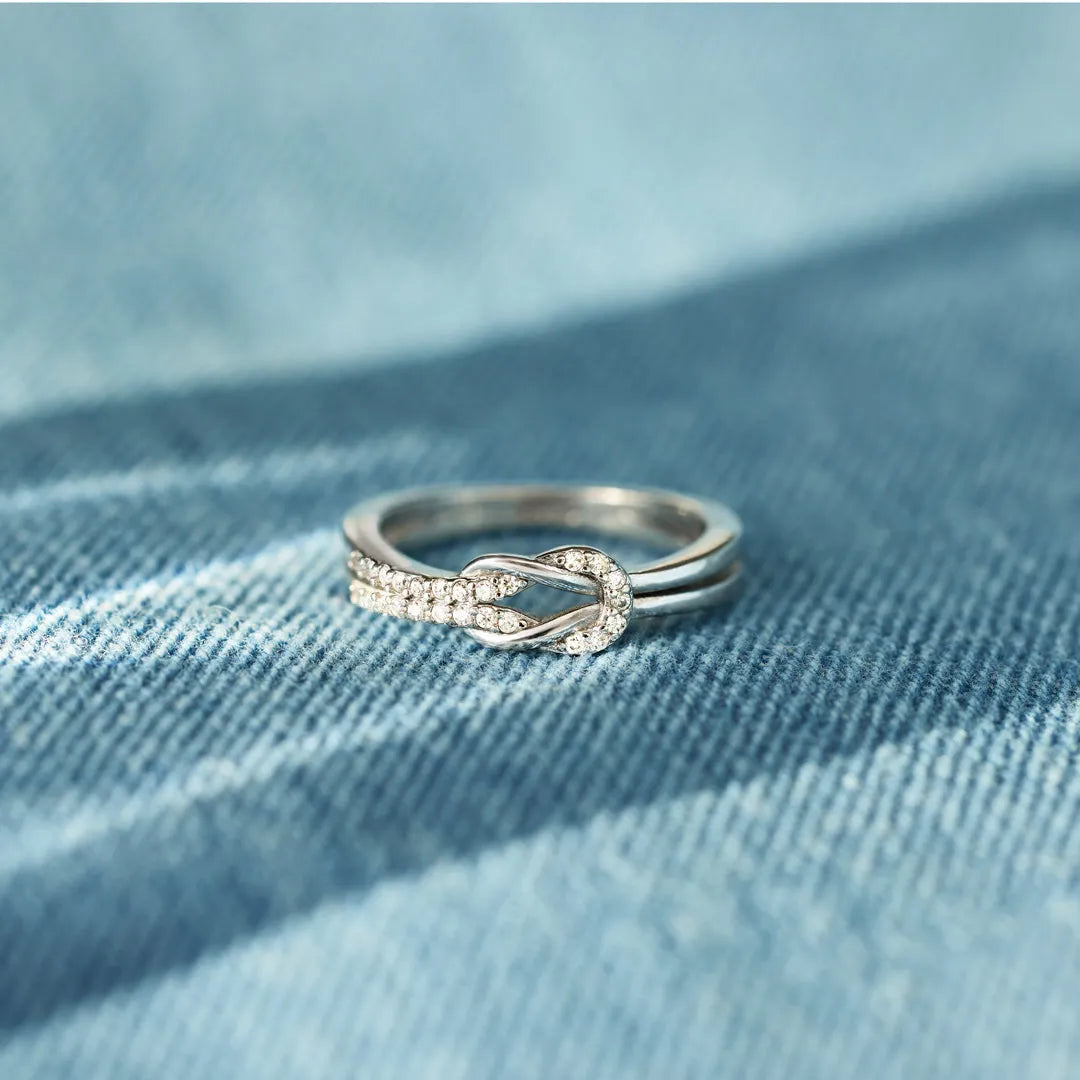 The Love Between Mother And Daughter Is Forever S925 Ring