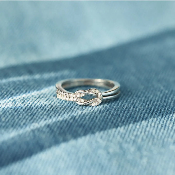 The Love Between Mother And Daughter Is Forever S925 Ring
