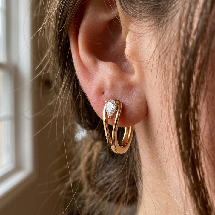Exquisite Hoop Earrings