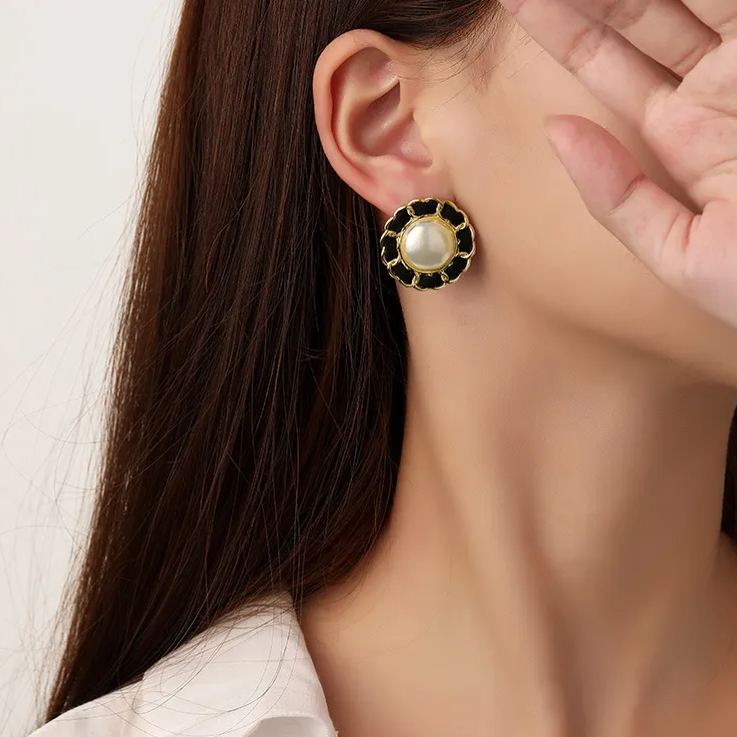 Elegant Pearl Earrings