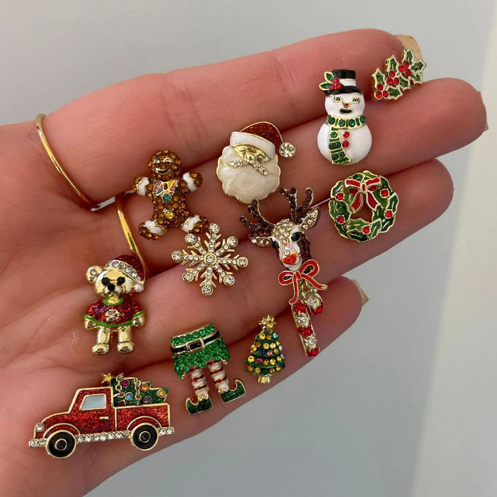 For Christmas Gift - Christmas Earrings