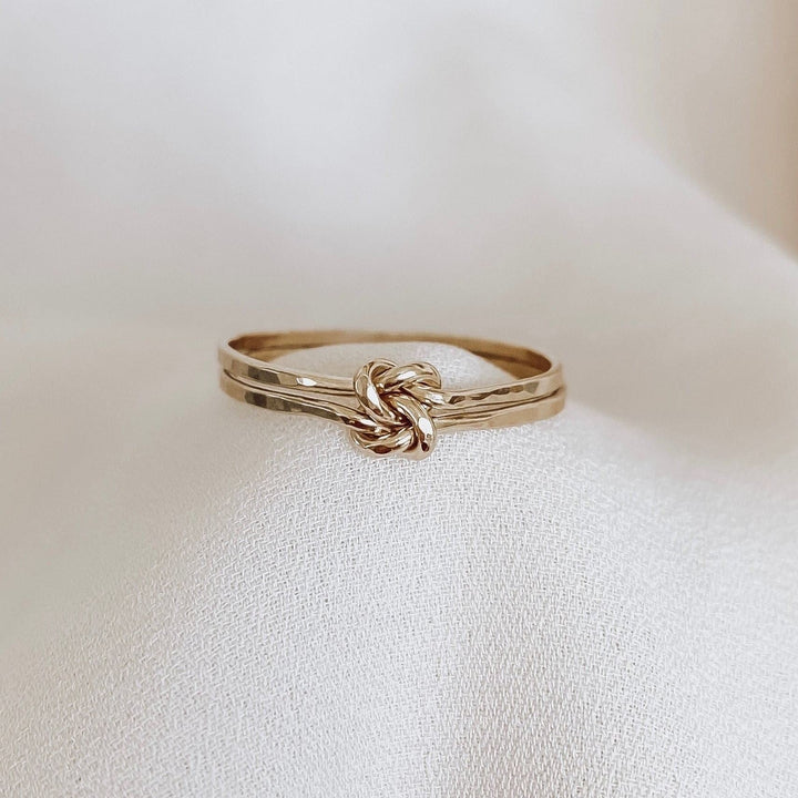 Double Strength Infinity Knot Ring