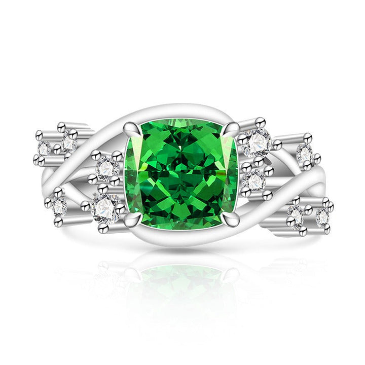 Ice Blossom Gem Ring | Silver