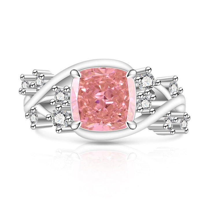 Ice Blossom Gem Ring | Silver
