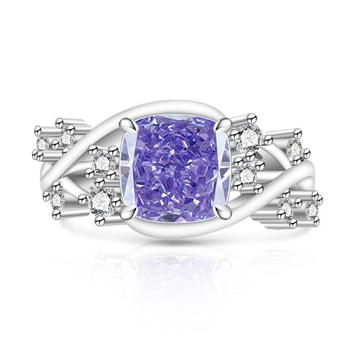 Ice Blossom Gem Ring | Silver