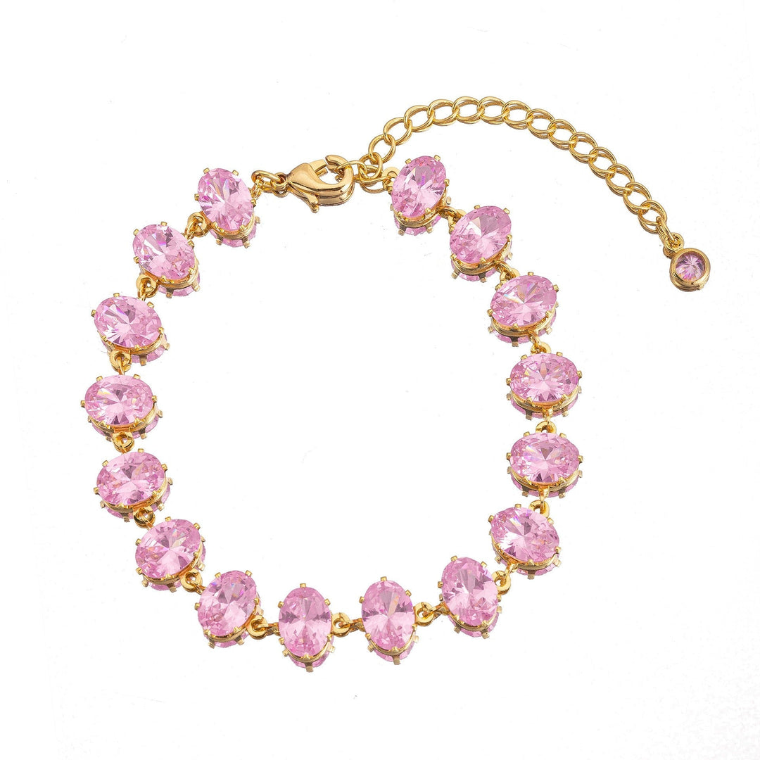 Crystal Bracelet | Gold