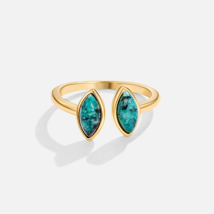 Luxe - Green Wrap Ring