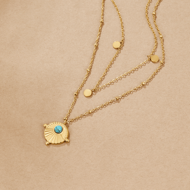 Layered Turquoise Necklace