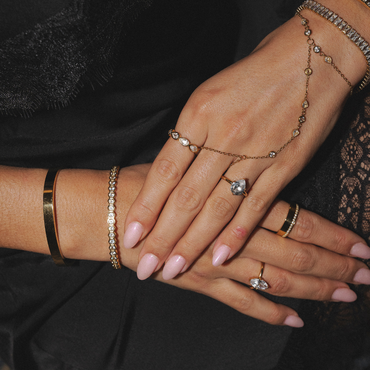 Victoria | Timeless Round Cuff Bracelet
