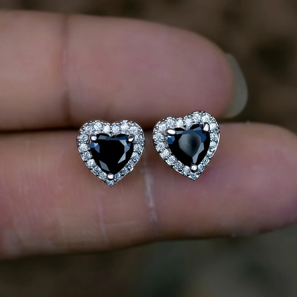 Heart Shaped Colorful Earrings